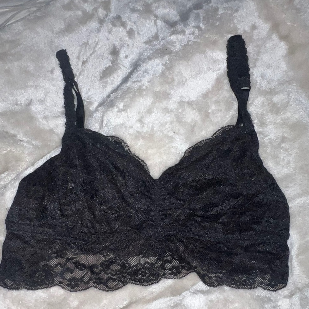 Black bralette